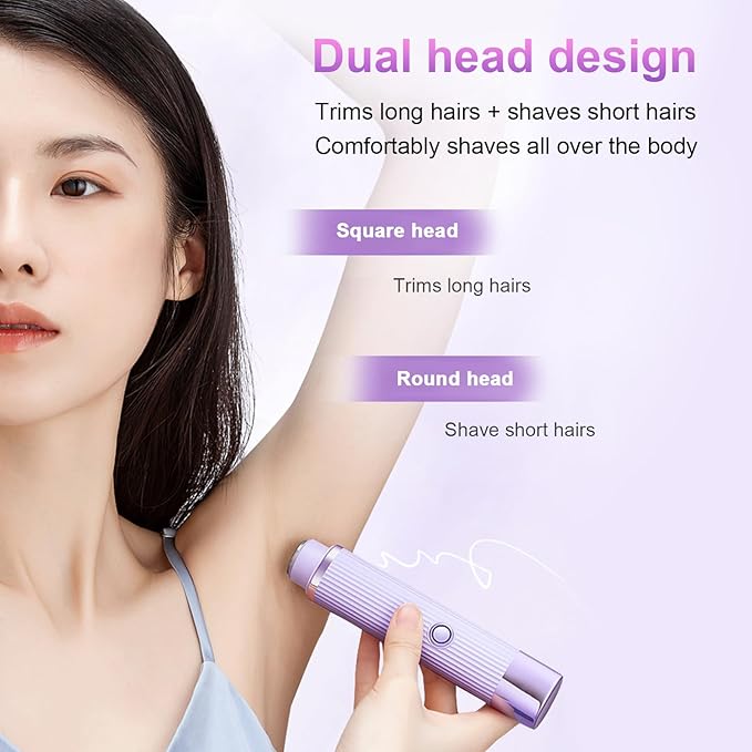 Pro Dual-Head Electric Shaver – Smooth. Fast. Effortless.